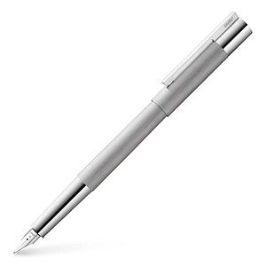 LAMY scala Patronenfüller silber brushed M (mittel), 1 St. LAMY scala Patronenfüller silber brushed M (mittel), 1 St.