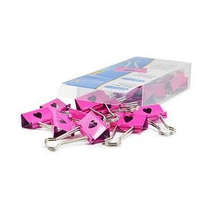 RAPESCO® Foldbackklammern pink 32,0 mm, 20 St. RAPESCO® Foldbackklammern pink 32,0 mm, 20 St.