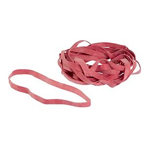 Gowi Gummibänder rot 1,0 cm, Ø 13,0 cm, 500,0 g Gowi Gummibänder rot 1,0 cm, Ø 13,0 cm, 500,0 g