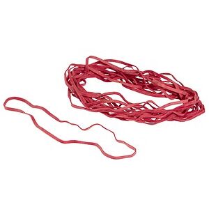 Gowi Gummibänder rot 0,4 cm, Ø 15,0 cm, 500,0 g Gowi Gummibänder rot 0,4 cm, Ø 15,0 cm, 500,0 g