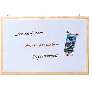 FRANKEN Whiteboard 60,0 x 40,0 cm weiß lackierter Stahl FRANKEN Whiteboard 60,0 x 40,0 cm weiß lackierter Stahl