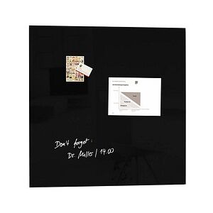 SIGEL Glas-Magnettafel artverum® 100,0 x 100,0 cm schwarz SIGEL Glas-Magnettafel artverum® 100,0 x 100,0 cm schwarz