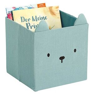 Zeller Bär Aufbewahrungsbox mint 28,0 x 28,0 x 28,0 cm, 1 St. Zeller Bär Aufbewahrungsbox mint 28,0 x 28,0 x 28,0 cm, 1 St.