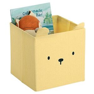 Zeller Bär Aufbewahrungsbox gelb 28,0 x 28,0 x 28,0 cm, 1 St. Zeller Bär Aufbewahrungsbox gelb 28,0 x 28,0 x 28,0 cm, 1 St.