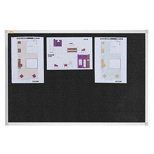 FRANKEN Pinnwand X-tra!Line 180,0 x 90,0 cm Textil schwarz FRANKEN Pinnwand X-tra!Line 180,0 x 90,0 cm Textil schwarz