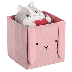 Zeller Hase Aufbewahrungsbox altrosa 28,0 x 28,0 x 28,0 cm, 1 St. Zeller Hase Aufbewahrungsbox altrosa 28,0 x 28,0 x 28,0 cm, 1 St.
