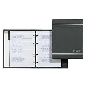 DURABLE Adress-Ringbuch TELINDEX anthrazit, 1 St. DURABLE Adress-Ringbuch TELINDEX anthrazit, 1 St.