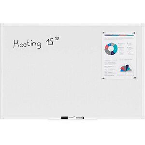 MAUL Whiteboard MAULprimo 90,0 x 60,6 cm weiß kunststoffbeschichteter Stahl MAUL Whiteboard MAULprimo 90,0 x 60,6 cm weiß kunststoffbeschichteter Stahl