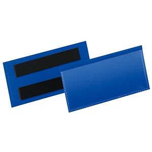 DURABLE Magnettaschen blau 10,0 x 3,8 cm, 50 St. DURABLE Magnettaschen blau 10,0 x 3,8 cm, 50 St.