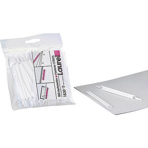 Laurel Heftstreifen EASY CLIP Abheftstreifen weiß Kunststoff, 100 St. Laurel Heftstreifen EASY CLIP Abheftstreifen weiß Kunststoff, 100 St.