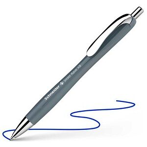 Schneider Kugelschreiber Slider Rave XB urban grey, Schreibfarbe: blau, 1 St. Schneider Kugelschreiber Slider Rave XB urban grey, Schreibfarbe: blau, 1 St.