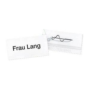 DURABLE Namensschilder mit Nadel 6,0 x 3,0 cm, 10 St. DURABLE Namensschilder mit Nadel 6,0 x 3,0 cm, 10 St.