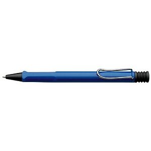 LAMY Kugelschreiber safari blau hochglänzend, Schreibfarbe: blau, 1 St. LAMY Kugelschreiber safari blau hochglänzend, Schreibfarbe: blau, 1 St.