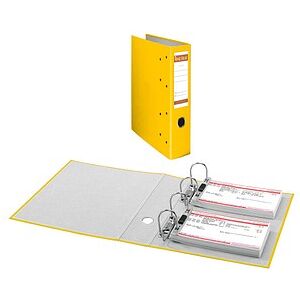 bene Doppelordner gelb Karton 7,5 cm, 1 St. bene Doppelordner gelb Karton 7,5 cm, 1 St.