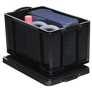 Really Useful Box Aufbewahrungsbox 84,0 l schwarz 71,0 x 44,0 x 38,0 cm, 1 St. Really Useful Box Aufbewahrungsbox 84,0 l schwarz 71,0 x 44,0 x 38,0 cm, 1 St.