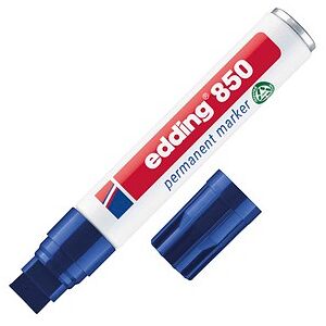 edding 850 Permanentmarker blau 5,0 - 16,0 mm, 1 St. edding 850 Permanentmarker blau 5,0 - 16,0 mm, 1 St.