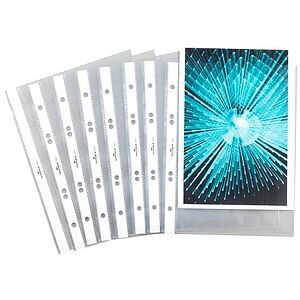 DURABLE Prospekthüllen DIN A5 glasklar glatt 0,06 mm, 100 St. DURABLE Prospekthüllen DIN A5 glasklar glatt 0,06 mm, 100 St.