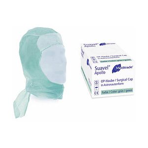 Meditrade® Herren Baretthauben Suavel® APOLLO grün Einheitsgröße 50 St. Meditrade® Herren Baretthauben Suavel® APOLLO grün Einheitsgröße 50 St.