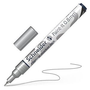 Schneider Paint Lackmarker chrom 0,8 mm, 1 St. Schneider Paint Lackmarker chrom 0,8 mm, 1 St.