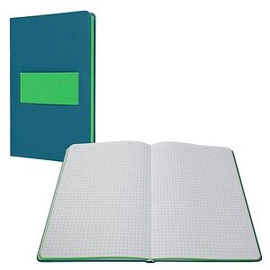 SIGEL Notizbuch Linescape ca. DIN A5 kariert, mittelblau, neon-grün Hardcover 176 Seiten, 1 St. SIGEL Notizbuch Linescape ca. DIN A5 kariert, mittelblau, neon-grün Hardcover 176 Seiten, 1 St.