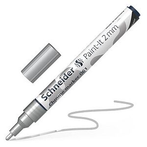Schneider Paint Lackmarker chrom 2,0 mm, 1 St. Schneider Paint Lackmarker chrom 2,0 mm, 1 St.
