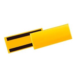 DURABLE Magnettaschen gelb A6, 50 St. DURABLE Magnettaschen gelb A6, 50 St.
