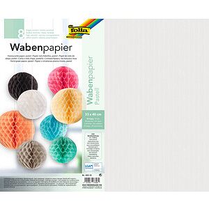 Folia Pastell Wabenpapier - Bastelpapier Folia Pastell Wabenpapier - Bastelpapier