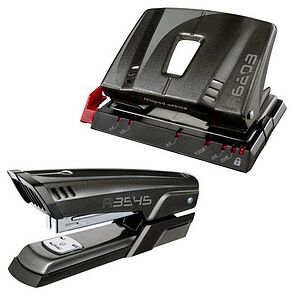 maped Locher und Heftgeräte Set Advanced Metal schwarz maped Locher und Heftgeräte Set Advanced Metal schwarz