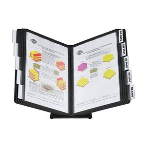DURABLE Sichttafelsystem VARIO 557001 DIN A4 schwarz mit 10 St. Sichttafeln, 1 St. DURABLE Sichttafelsystem VARIO 557001 DIN A4 schwarz mit 10 St. Sichttafeln, 1 St.