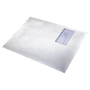 BONG Versandtaschen Tyvek® Pocket DIN C4 mit Fenster weiß 100 St. BONG Versandtaschen Tyvek® Pocket DIN C4 mit Fenster weiß 100 St.