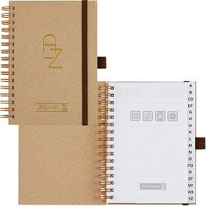 BRUNNEN Adressbuch Wire beige, 1 St. BRUNNEN Adressbuch Wire beige, 1 St.