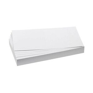 FRANKEN Moderationskarten weiß 9,5 x 20,5 cm, 500 Blatt FRANKEN Moderationskarten weiß 9,5 x 20,5 cm, 500 Blatt