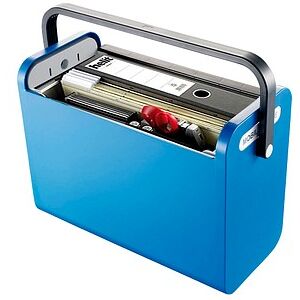 helit Hängeregister-Box ohne Mappen blau helit Hängeregister-Box ohne Mappen blau