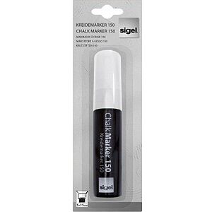 SIGEL Kreidemarker weiß 5,0 - 15,0 mm, 1 St. SIGEL Kreidemarker weiß 5,0 - 15,0 mm, 1 St.