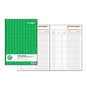 SIGEL Waren-/Rechnungs-Eingangsbuch Formularbuch WG415, 1 St. SIGEL Waren-/Rechnungs-Eingangsbuch Formularbuch WG415, 1 St.