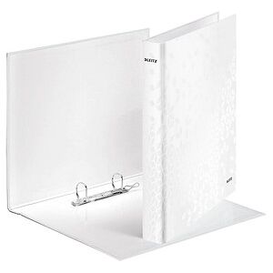 LEITZ WOW Ringbuch 2-Ringe perlweiß 4,0 cm DIN A4, 1 St. LEITZ WOW Ringbuch 2-Ringe perlweiß 4,0 cm DIN A4, 1 St.