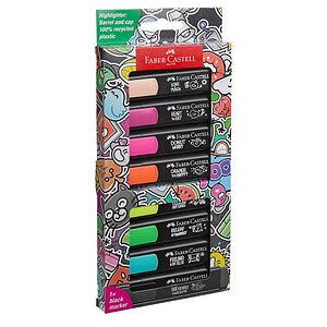 FABER-CASTELL Graffiti Textmarker farbsortiert, 8 St. FABER-CASTELL Graffiti Textmarker farbsortiert, 8 St.