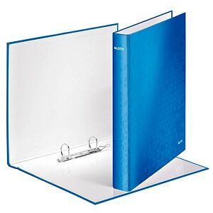 LEITZ WOW Ringbuch 2-Ringe blau 4,0 cm DIN A4, 1 St. LEITZ WOW Ringbuch 2-Ringe blau 4,0 cm DIN A4, 1 St.