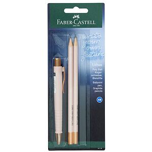FABER-CASTELL Kugelschreiber-Set Urban pale rose, Schreibfarbe: blau, 1 Set FABER-CASTELL Kugelschreiber-Set Urban pale rose, Schreibfarbe: blau, 1 Set