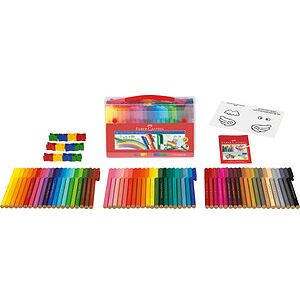 FABER-CASTELL Connector Filzstifte farbsortiert, 1 St. FABER-CASTELL Connector Filzstifte farbsortiert, 1 St.