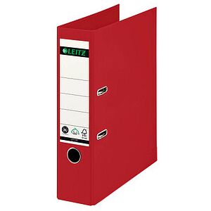 LEITZ 1007 Ordner rot Karton 8,0 cm DIN A4, 1 St. LEITZ 1007 Ordner rot Karton 8,0 cm DIN A4, 1 St.