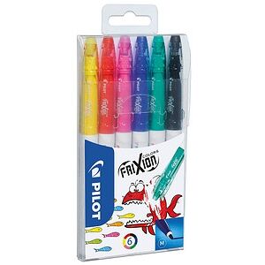 PILOT FRIXION COLORS Filzstift farbsortiert, 6 St. PILOT FRIXION COLORS Filzstift farbsortiert, 6 St.