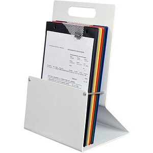 EICHNER Tischprospekthalter grau DIN A4 27,0 x 19,0 x 39,0 cm, 1 St. EICHNER Tischprospekthalter grau DIN A4 27,0 x 19,0 x 39,0 cm, 1 St.