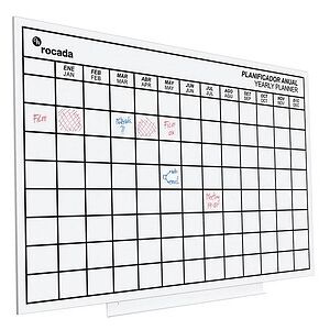 rocada Whiteboard Skin 75,0 x 115,0 cm weiß Stahl rocada Whiteboard Skin 75,0 x 115,0 cm weiß Stahl