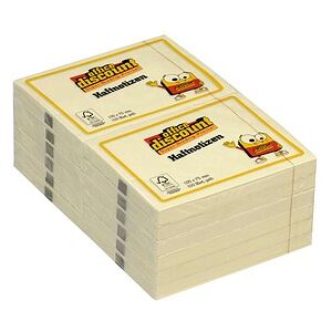 office discount Haftnotizen gelb, 12 Blöcke office discount Haftnotizen gelb, 12 Blöcke