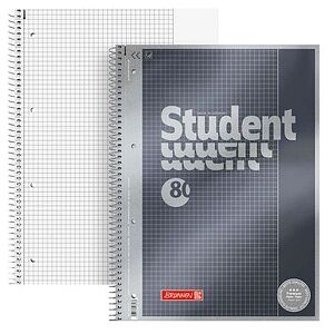 BRUNNEN Collegeblock Premium Student 26 kariert DIN A4 mit Rand, 5 St. BRUNNEN Collegeblock Premium Student 26 kariert DIN A4 mit Rand, 5 St.