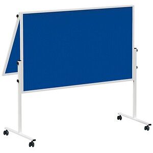MAUL Moderationswand MAULsolid, klappbar 120,0 x 150,0 cm blau MAUL Moderationswand MAULsolid, klappbar 120,0 x 150,0 cm blau