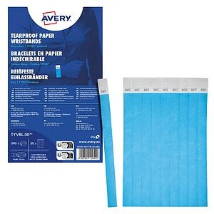 AVERY Zweckform Eintrittsbänder blau, 500 St. AVERY Zweckform Eintrittsbänder blau, 500 St.