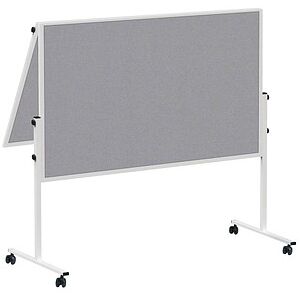 MAUL Moderationswand MAULsolid, klappbar 120,0 x 150,0 cm grau MAUL Moderationswand MAULsolid, klappbar 120,0 x 150,0 cm grau