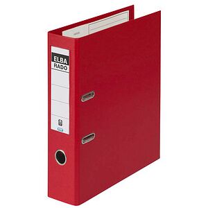 ELBA rado plast Ordner rot Kunststoff 8,0 cm DIN A4, 1 St. ELBA rado plast Ordner rot Kunststoff 8,0 cm DIN A4, 1 St.